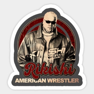 The Wrestler - Rikishi ( vintage art ) Sticker